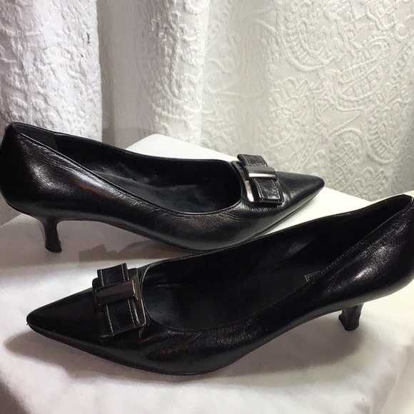 M.Patrick 2” Pump with Pewter accent on toe - Picture 5 of 5